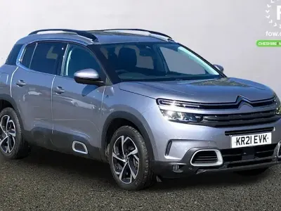 Usado Citroën C5 Shine 226 HP (166 kW) 2021 Cinzento Citadino