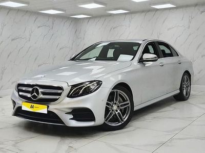 Used Mercedes E220 AMG line 194 HP (142 kW) 2016 Silver Sedan