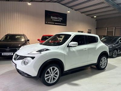 Used Nissan Juke N-Connecta 115 HP (84 kW) 2016 White SUV