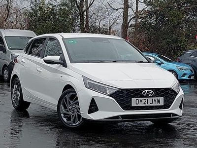 White Used 2021 Hyundai i20 Premium Hatchback | £13,498 (Fair price)