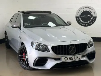 Used Mercedes E63S AMG AMG 2019 Silver Sedan