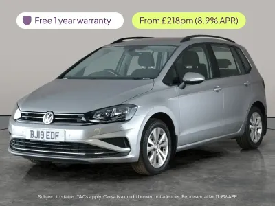 Used VW Golf Sportsvan SE 131 HP (96 kW) 2019 Silver MPV
