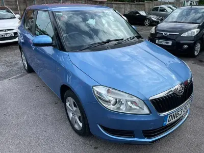 Used Skoda Fabia SE 2013 Blue Hatchback