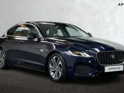 Used Jaguar XF R-Dynamic 204 HP (150 kW) 2021 Blue Sedan