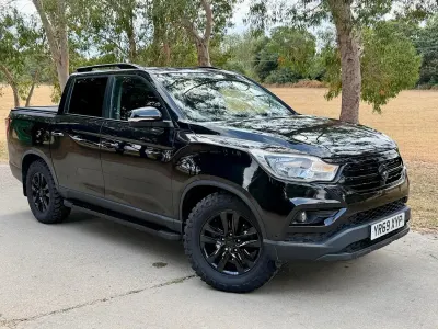 Used SsangYong Musso 181 HP (133 kW) 2019 Black Pickup