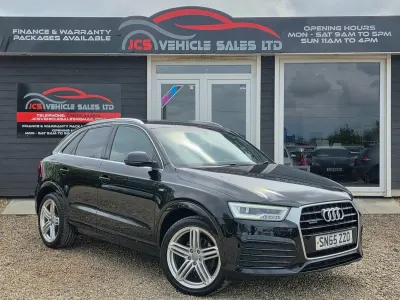 Used Audi Q3 S-line plus 150 HP (110 kW) 2015 Black SUV