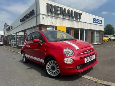 Used Fiat 500 Dolcevita 70 HP (51 kW) 2022 Red Hatchback