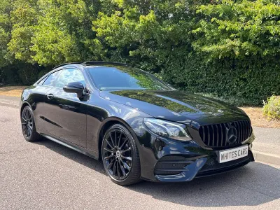 Used Mercedes E220 AMG Line Premium Plus 2018 Black Coupe