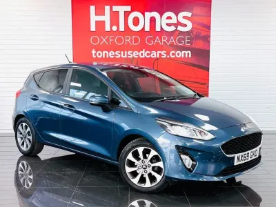 Used Ford Fiesta Trend 95 HP (69 kW) 2020 Blue Hatchback