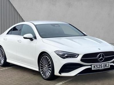 Used Mercedes CLA220 AMG Line Premium 190 HP (139 kW) 2025 White Sedan