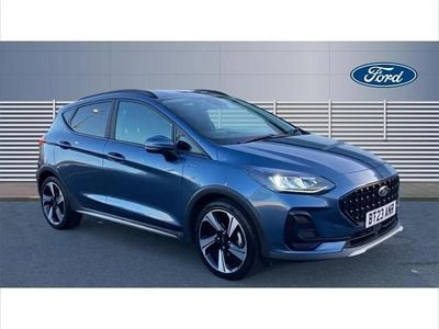 Used Ford Fiesta Active 125 HP (91 kW) 2022 Blue Hatchback