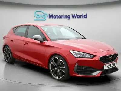 Used Cupra Leon VZ2 245 HP (180 kW) 2023 Red Hatchback