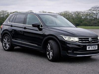 Used VW Tiguan Elegance 150 HP (110 kW) 2021 Black SUV