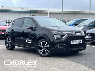 Used Citroën C3 PureTech 110 HP (80 kW) 2022 Black Hatchback
