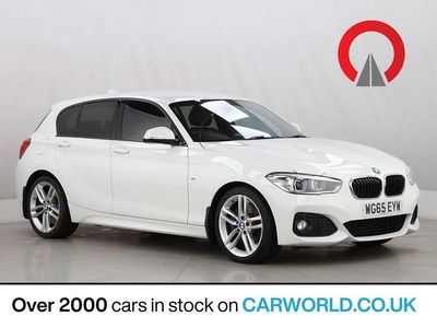 White Used 2015 BMW 120 M Sport Hatchback | £9,990 (Fair price)