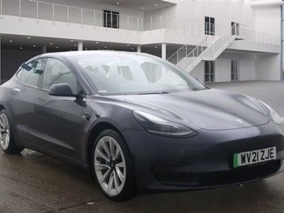 used Tesla Model 3 LONG RANGE AWD 4d 302 BHP