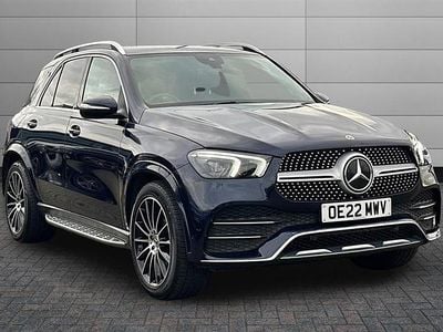 Blue Used 2022 Mercedes GLE400 AMG line Estate | £37,850 (Fair price)