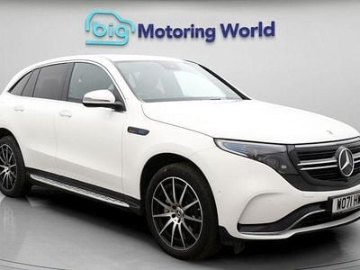 Used Mercedes EQC400 AMG line 300 kW (408 HP) 2022 White SUV