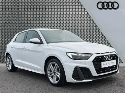 Used Audi A1 S-Line 108 HP (79 kW) 2023 White SUV
