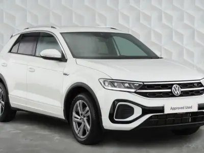Begagnad VW T-Roc R-line 150 HK (110 kW) 2024 Vit SUV