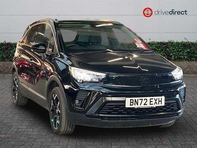 Used Vauxhall Crossland Ultimate 130 HP (95 kW) 2023 Black SUV