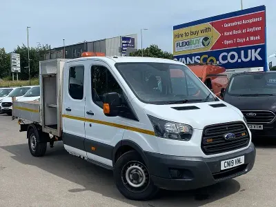 Used Ford Transit 130 HP (95 kW) 2019 White Van