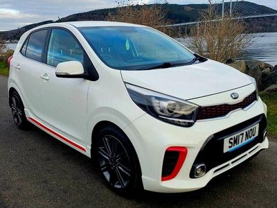 White Used 2017 Kia Picanto GT-Line Hatchback | £7,495 (Fair price)