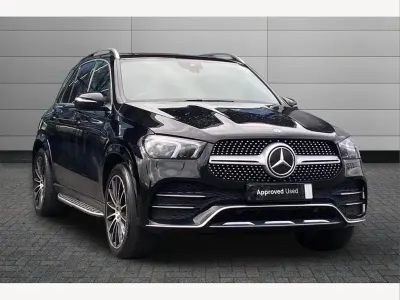 Begagnad Mercedes GLE400 AMG line 325 HK (239 kW) 2023 Svart SUV