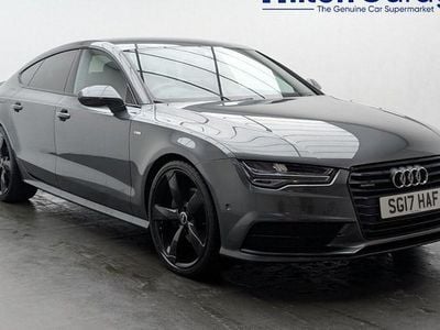 Used Audi A7 Sportback Black Edition 272 HP (200 kW) 2017 Grey Hatchback