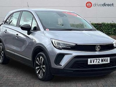Used Vauxhall Crossland Design Edition 83 HP (61 kW) 2022 Grey SUV