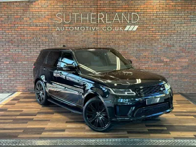 Used Land Rover Range Rover Sport HSE 2020 Black SUV