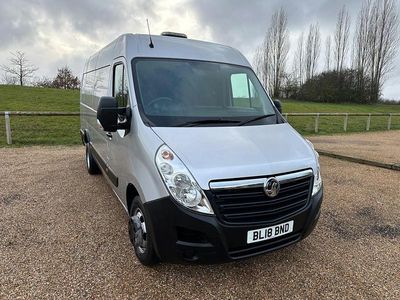 Used Vauxhall Movano S 145 HP (106 kW) 2018 Silver MPV