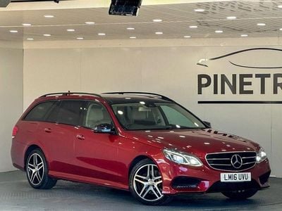Used Mercedes E220 Premium Plus 2016 Red Estate