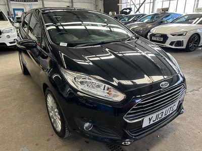 Used Ford Fiesta Titanium 2013 Black Hatchback