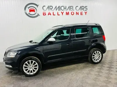 Used Skoda Yeti SE 110 HP (80 kW) 2014 Black SUV