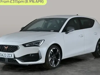 Used Cupra Leon VZ1 245 HP (180 kW) 2023 White Hatchback