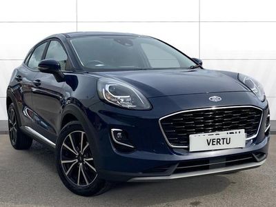 Used Ford Puma Titanium 125 HP (91 kW) 2023 Blue SUV