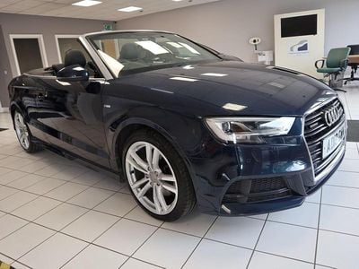 Used Audi A3 Cabriolet S-Line 2018 Blue Cabriolet