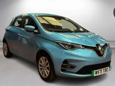 Usado Renault Zoe Iconic 80 kW (109 HP) 2021 Azul Citadino