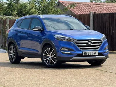 Used Hyundai Tucson GO! 177 HP (130 kW) 2018 Blue SUV