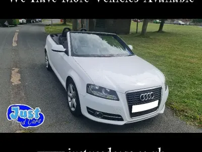 Begagnad Audi A3 Cabriolet 2010 Vit Cab
