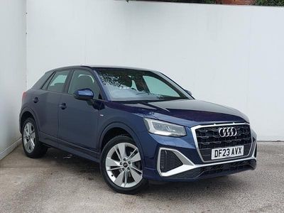 Used Audi Q2 S-Line 150 HP (110 kW) 2023 Blue SUV