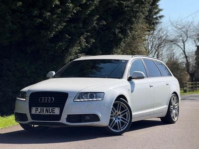 Used Audi A6 S-Line 2011 White Estate