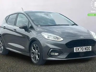 Used Ford Fiesta ST-Line 125 HP (91 kW) 2020 Grey Hatchback