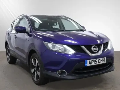 Used Nissan Qashqai N-TEC 110 HP (80 kW) 2015 Blue SUV