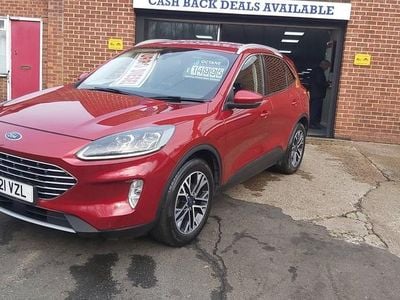 Used Ford Kuga Titanium 120 HP (88 kW) 2021 Red SUV