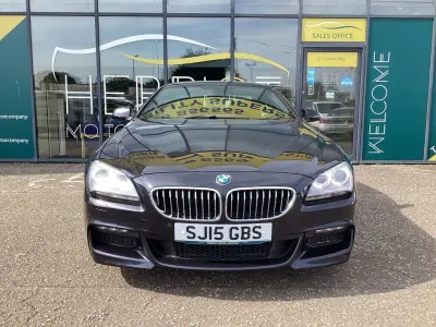 Used BMW 640 M Sport 313 HP (230 kW) 2015 Black Coupe
