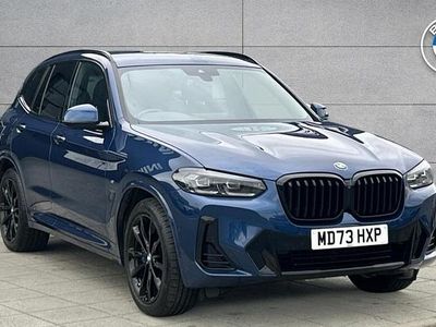 Used BMW X3 M Sport 187 HP (137 kW) 2023 Blue SUV