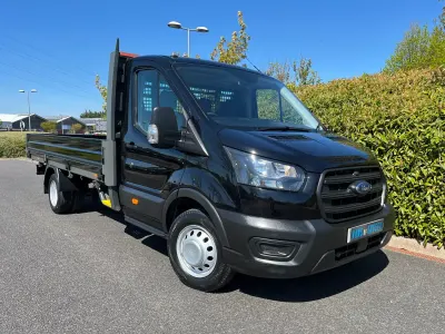 Używany Ford Transit 130 KM (95 kW) 2022 Czarny Kabriolet