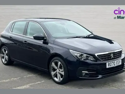 Used Peugeot 308 Allure 128 HP (94 kW) 2020 Blue Hatchback